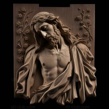 3D model st jesus (STL)